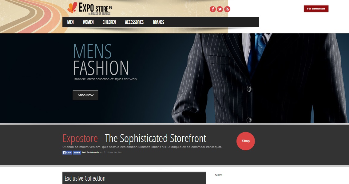 On-Page and Off-Page Search Engine Optimization & Content Writing for a Clothing Brand's Online Store